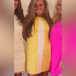 Lilly Pulitzer yellow dress